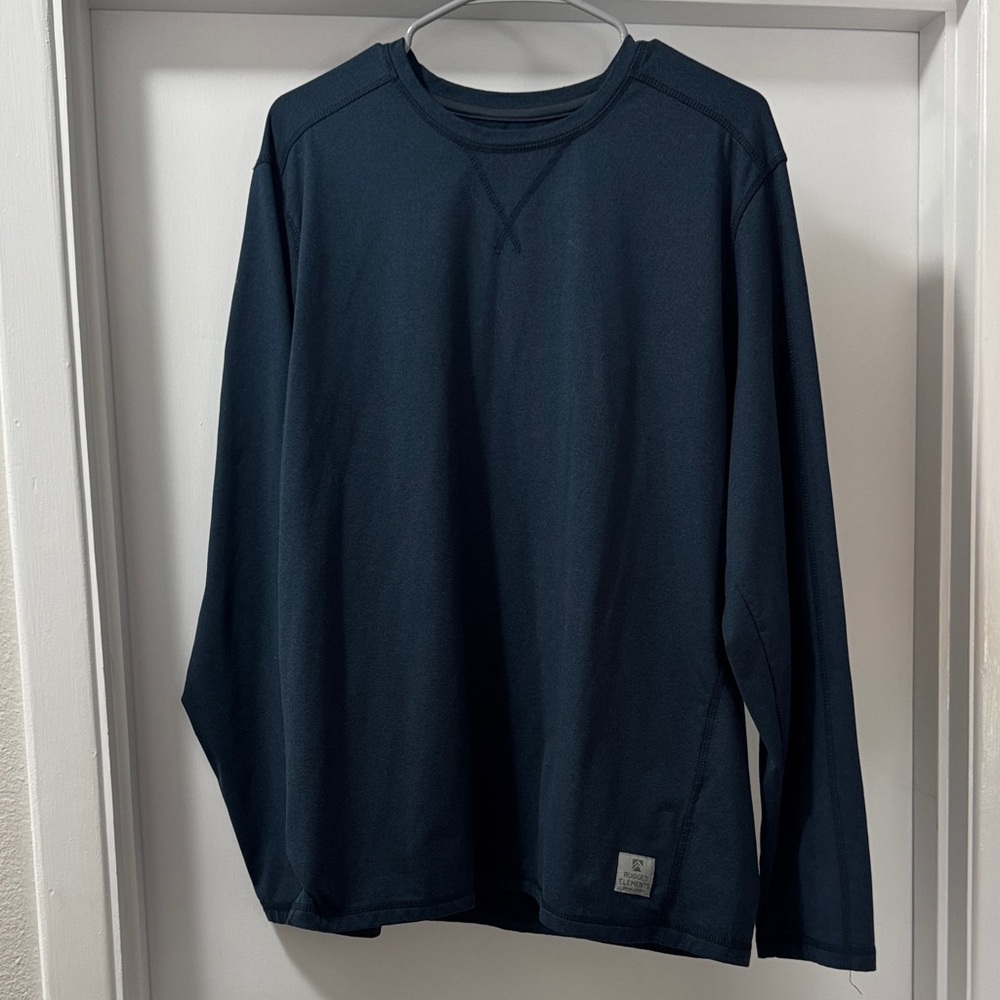 Men's Navy Long Sleeve Shirt